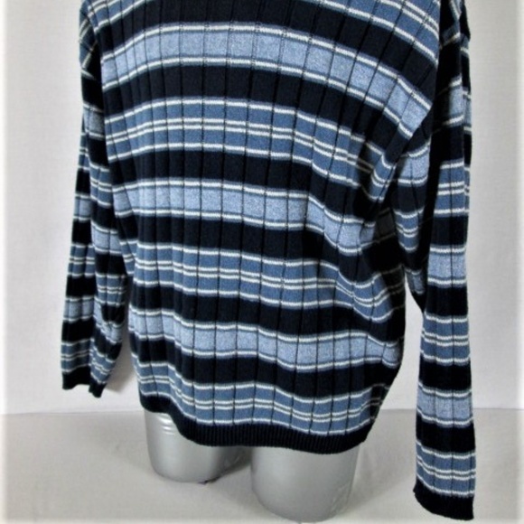 NORTHERN REFLECTIONS MENS Large BLUE SWEATER (I)E1 - Picture 4 of 8